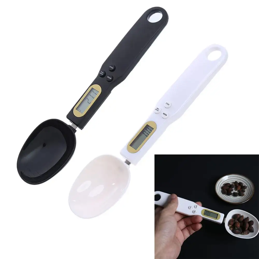 500g/0.1g Digitale Preciso di Misura Cucchiai da cucina Da Cucina di Misura Cucchiaio Gram Elettronico Spoon Con Display A CRISTALLI LIQUIDI Da Cucina bilance