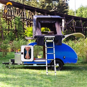 Autocaravana ligera Campervans, caravana <span class=keywords><strong>anfibia</strong></span> de lujo, remolque 4x4, con estante de techo - Product Image 4