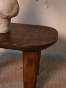 Tabouret d'appoint en bois pour adultes avec quatre pieds détachables et assemblables, parfaitement équilibré - Product Image 4