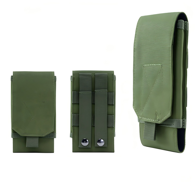 Outdoor Tactical Oxford Mobile Phone Pouch Water-Proof Molle Belt Holster for Hunting Running Waist Bag-Mobile Phone Case