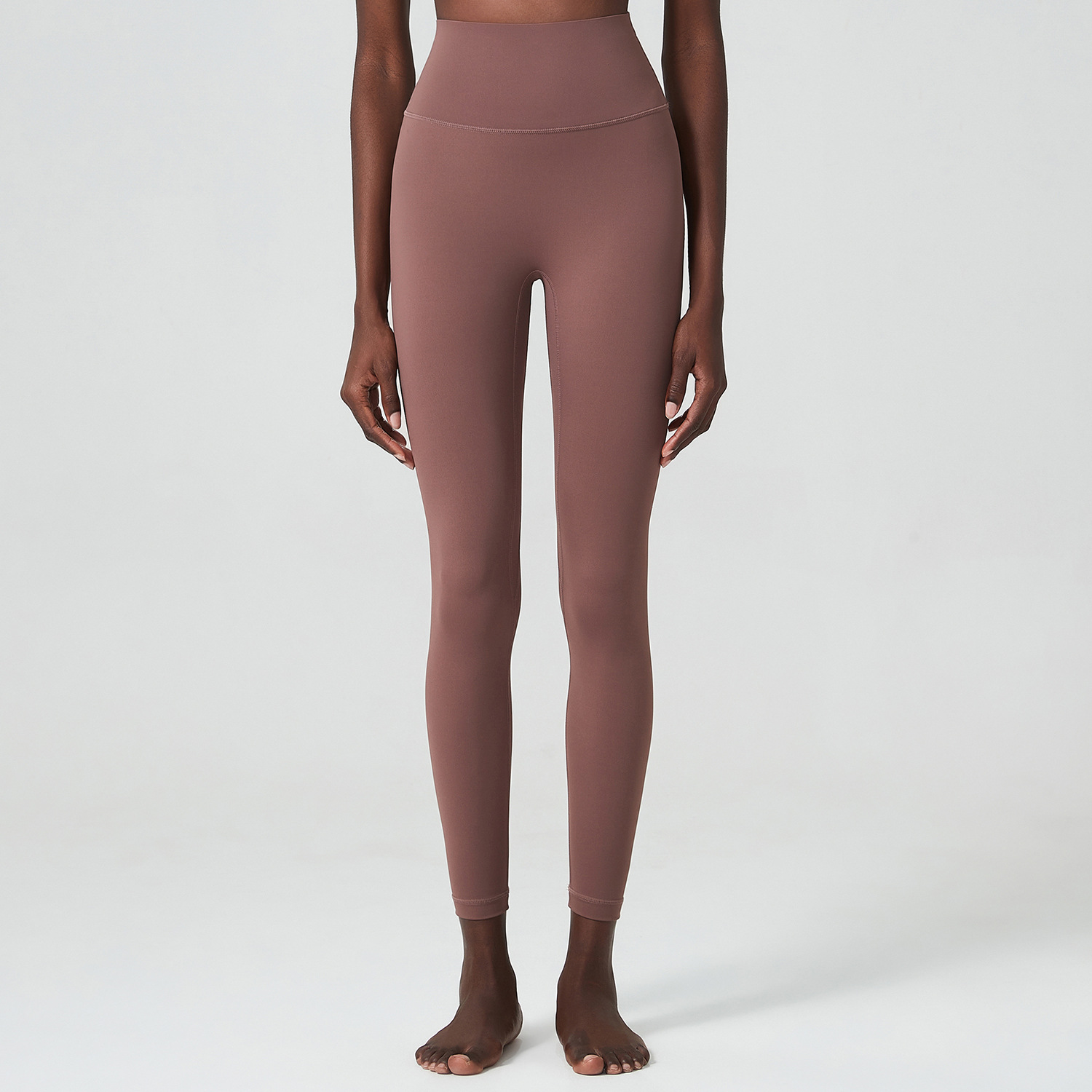 Pantalon de yoga Lp2341, colle liquide, couleur rose pâte de haricot.
