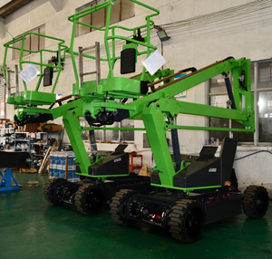 Tự hành có khớp nối <span class=keywords><strong>b</strong></span>ùng nổ xô manlift Boom Lift telescoping Boom Lift với giá thấp - Product Image 6