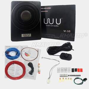 10" 900W Car Active Subwoofer <b>Speaker</b> Audio <b>Amplifier</b> Vehicle Subwoofer Bass <b>Amplifier</b> Enclosure Auto Sound Car Audio <b>Amplifier</b> - Product Image 4