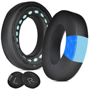 Coussinets GEL de remplacement pour <span class=keywords><strong>Bose</strong></span> <span class=keywords><strong>NC700</strong></span> Coussinets en cuir protéiné pour casque antibruit Coussinets d'oreille pour <span class=keywords><strong>bose</strong></span> 700 - Product Image 4