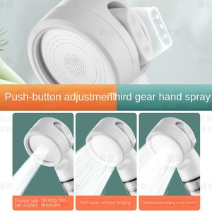 ที่กรองน้ำฝักบัวขนาดเล็กแบบพกพาได้สำหรับโรงแรมบ้านการทำให้บริสุทธิ์ในห้องน้ำการเดินทางแบบสากลหัวสเปรย์ทรงพลังสำหรับประเทศไทย - Product Image 4