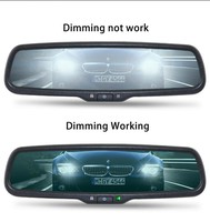 Rétroviseur de voiture à atténuation automatique universel, moniteur de voiture