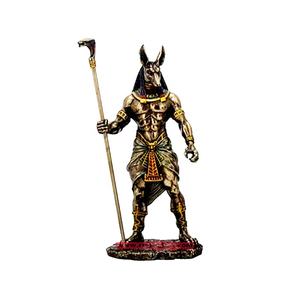 Estatua del Dios Egipcio Anubis en Oferta, Tallada a Mano en Fibra de Vidrio con Material de Resina - Product Image 6