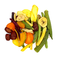 Chips de Frutas y Verduras Fritos, Bocadillos Salados, Venta al por Mayor y al Detal, Naturales y Saludables, Sin Cantidad Mínima de Pedido