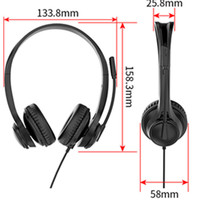 Écouteurs filaires Type A vers Type C, casque d'écoute HD avec bouton de contrôle du volume