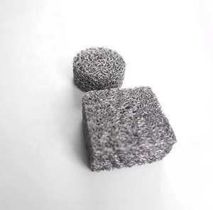 Stainless Steel Knitted <b>Wire</b> Mesh Filter with Gauze Compressed Design for Snow Foam Lance Welding & Cutting Services Available - Product Image 3