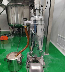 Algen Buisvormige Centrifuge Inkt Gq75j Hoge Snelheid 20000Rpm Handmatige Vaste Vloeistofafscheider 500l/H Waterhoudende Motorkerninstallatie - Product Image 2