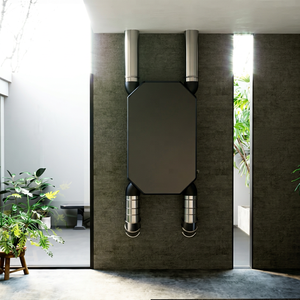 Sistema de Recuperación de Calor (HRV) Industrial BSK Ventilation NOTUS Slim con Eficiencia Energética A+, Flujo de Aire de 400m3/h, Calefacción de 500btuh, Residencial - Product Image 1