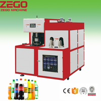 Nouvelles bouteilles préfabriquées ZEGO ZG-500 pour l'eau minérale, mini-machine pour la fabrication de bouteilles en plastique, production 500-1000 BPH