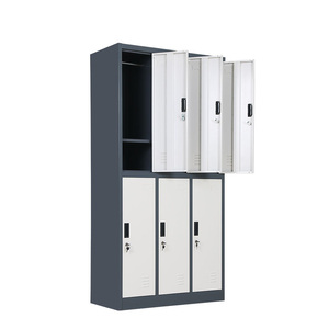 Kim Loại Nhân Viên Làm Việc Quần Áo Lưu Trữ <span class=keywords><strong>Locker</strong></span> Tủ Thay Đổi Sử Dụng Phòng 6 Cửa Thép <span class=keywords><strong>Locker</strong></span> - Product Image 6
