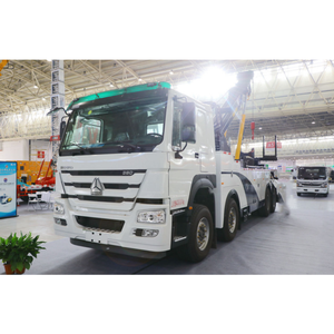 Camion de dépannage routier Howo 8*4 380HP à rotation, 43 tonnes, dépanneuse lourde à vendre - Product Image 2