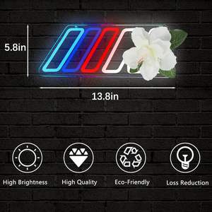 AudiRS IIM Car logo Letrero de neón 5V 12V Letrero de neón personalizado con patrón personalizado de luz de neón Led de viaje de silicona - Product Image 3