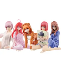 11-22CM मोबाइल फोनों आंकड़ा सर्वोत्कृष्ट Quintuplets Ichika नीनो Miku Yotsuba Itsuki पजामा मॉडल गुड़िया खिलौना उपहार इकट्ठा बॉक्स पीवीसी