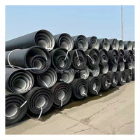 Tuyau en fonte ductile centrifuge pour l'eau, norme EN598 classe C, certifié ISO2531, raccord flexible pour applications de canalisation