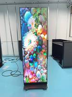 Écran d'affichage LED ultra-fin pour intérieur, sur pied, mobile, signalétique numérique pour les magasins de détail et la location d'événements