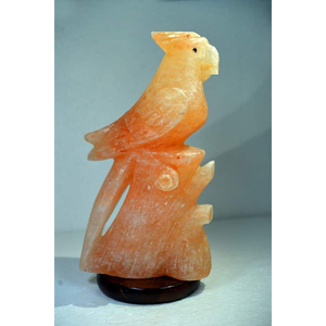 Lampe en sel rose de l'Himalaya sculptée à la main, écologique, artisanat naturel poli, thème animal, décoration sur le thème de l'amour - Product Image 2