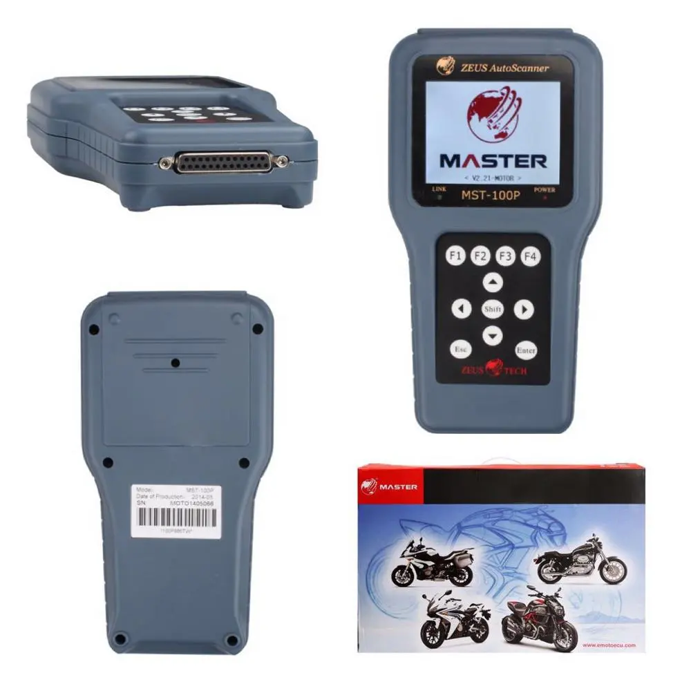 Portable Motorcycle Diagnostic Scanner Tool MST-100P ECU Programming Motorcycle Diagnostic Scanner Tool