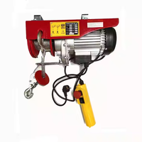Mini palan à chaîne PA200-1000 électrique palan à câble métallique monophasé pour l'exploitation minière et la construction matériau métallique utilisé état