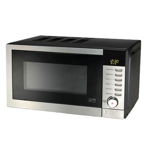 Four à <span class=keywords><strong>micro</strong></span>-ondes numérique en verre, noir, avec grille de contrôle <span class=keywords><strong>23l</strong></span> - Product Image 3