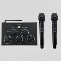 Système de microphone sans fil karaoké en métal à succès, micro professionnel, DSP 16 canaux, réverbération, son cristallin, home cinéma, fêtes