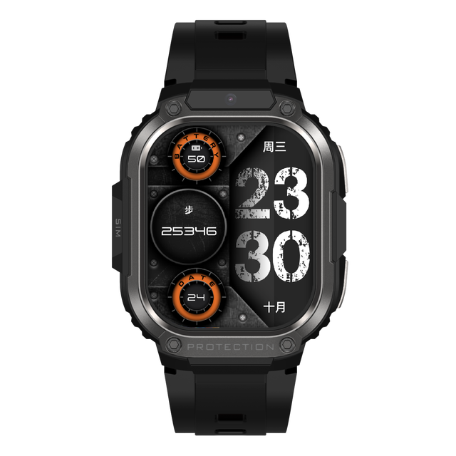 Factory Wholesale Camera 2024 Smartwatch 5g SDK Android Programmable 4G GPS WIFI BT Rugged Smart Watch With Mic Speaker Motor