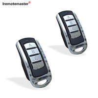 Control remoto para puertas 280MHz a 868MHz Abridor de puerta de garaje Código rodante fijo Comando Garaje 4 en 1 Duplicador