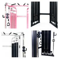 Machine de musculation multifonctionnelle professionnelle à double câble croisé, appareil d'entraînement à colonne de câbles réglable pour club de fitness, directement de l'usine
