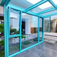Ventanas de Aluminio Antimoho con Rotura de Puente Térmico, Pantalla de Seguridad Integrada, Triple Sellado, Resistentes a la Intemperie, Bajo Consumo Energético para Proyectos Residenciales