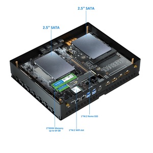 มินิพีซีเกมมิ่ง GTX 3060 12G การ์ดจอแยก I7-12700F I9-12900F SSD Win8/10/Linux แรม 2DDR5 NVME CPU คอมพิวเตอร์ตั้งโต๊ะ MV300-12gen RTX30 - Product Image 5