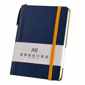 สมุดแพลนเนอร์พกพาหนัง PU ยอดนิยม ขนาด A6 A7 สมุดโน้ตขนาดเล็กพกพาสะดวก ดีไซน์สร้างสรรค์ สำหรับใช้ในโรงเรียน - Product Image 3