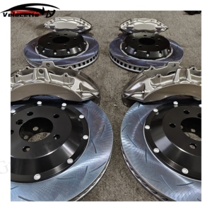 Accesorios de freno Big Brake 6 pistones Kit de pinza trasera 4 olla con rotor de 355 380mm para <span class=keywords><strong>BMW</strong></span> e39 <span class=keywords><strong>M5</strong></span> F10 2014 VW Golf mk6 Subaru wrx - Product Image 6