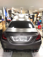 Système de tuyauterie d'échappement Active Sound Silencieux Système Cat-back pour Mercedes Benz AMG W205 C43 3.0T
