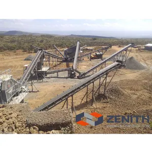 Quarry Station Aggregate Stone Small Jaw Crusher Sudan 100Tph Stone Crusher Plant