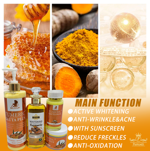 Concentre oem/odm ไวท์เทนนิ่ง Anti-acius tumeric + <span class=keywords><strong>gluta</strong></span> <span class=keywords><strong>PLUS</strong></span> ชุดดูแลผิวกันแดดรุ่นอัพเกรด - Product Image 3