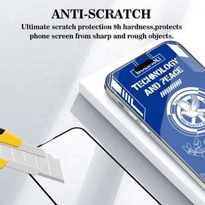 Protector de Pantalla de Vidrio Templado con Pegamento Completo de 0.33mm y 9h, <span class=keywords><strong>NUEVO</strong></span> 2024, Buen <span class=keywords><strong>Precio</strong></span>, TECNOLOGÍA BOLiMOLi y PAZ, para <span class=keywords><strong>iPhone</strong></span> 13, 14, 15 - Product Image 5