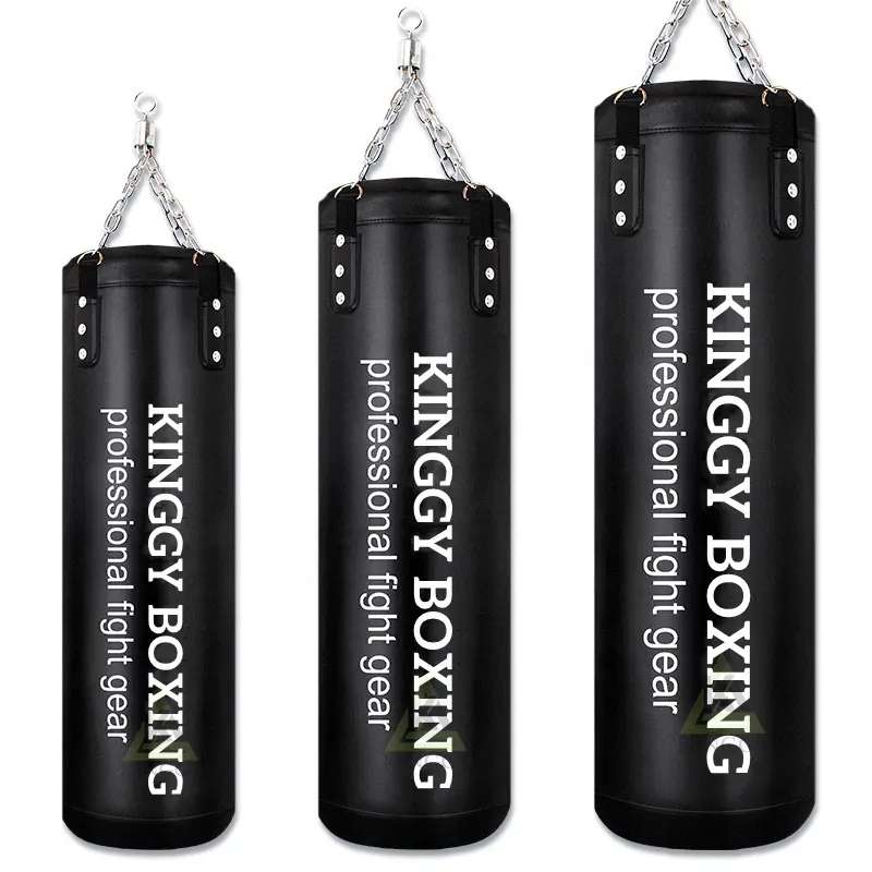 KINGGY Customized Professional Punching Bags Hanging Heavy Bags for Boxing Muay Thai MMA Gym