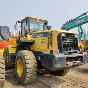 Le Japon a utilisé le chargeur sur roues original fabriqué au Japon chargeur WA320 de marque Komatsu avec une qualité durable à vendre Original - Product Image 5