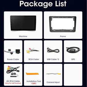 Android Citroën C2 <span class=keywords><strong>C3</strong></span> 2002-2010 Navigateur GPS avec carte du monde Carplay Écran tactile IPS WIFI 4G Autoradio - Product Image 6