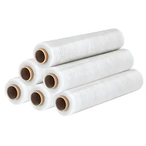 mesin pembuat plastik film stretch wrapping roll adhesive tape shrink wrap film virgin roll 10 cm