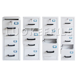 ตู้เก็บเอกสารทางการแพทย์ทำจากเหล็กทนไฟลิ้นชักแนวตั้งสำหรับใช้ในโรงพยาบาลทำจากเหล็กทนไฟ - Product Image 2