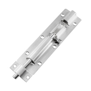 Loquet de porte en acier inoxydable, surface épaissie, monté en surface, antivol, pour chambre, fenêtre, salle de bain - Product Image 3