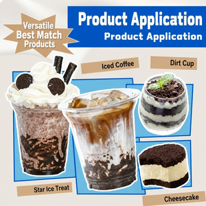 Décorations de pâtisserie en gros : pépites de cacao et de caramel, miettes de biscuits <span class=keywords><strong>pour</strong></span> la décoration de gâteaux et garnitures de crème glacée - Product Image 2