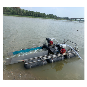 Barca di dragaggio di aspirazione dell'oro della macchina di scavo della pianta di lavaggio dell'oro da vendere - Product Image 1