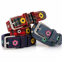 Ceinture tendance pour adolescentes, deux motifs rétro classiques, longueur réglable, accessoires esthétiques en métal argenté, accessoire de streetwear quotidien