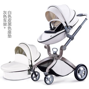 Cochecito de bebé 3 en 1, de lujo, para mamá caliente, sistema fácil de abrir y plegar, luna - Product Image 3