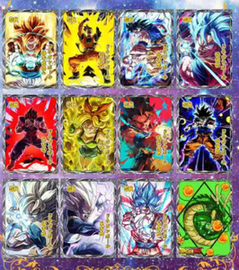 Nuevas Tarjetas Metálicas de <span class=keywords><strong>Dragon</strong></span> <span class=keywords><strong>Ball</strong></span> <span class=keywords><strong>Z</strong></span>, Colección de Tarjetas, Múltiples Son Goku Saiyan, Tarjetas de Juego Coleccionables, Juguetes para Niños - Product Image 3